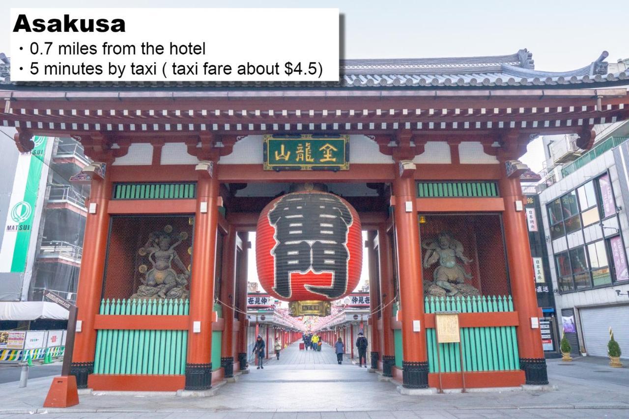Hotel Monday Asakusa Tokio Zewnętrze zdjęcie